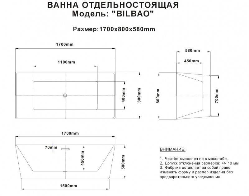 ✔️Акриловая ванна ESBANO BILBAO ESVABILB купить за 781 200 тенге в Казахстане г. Астане, Алмате, Караганде