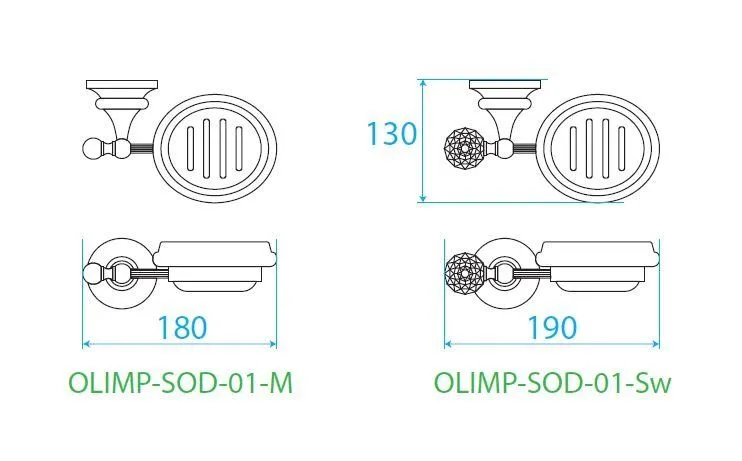 ✔️Мыльница подвесная Cezares Olimp OLIMP-SOD-02-M купить за 80 700 тенге в Казахстане г. Астане, Алмате, Караганде