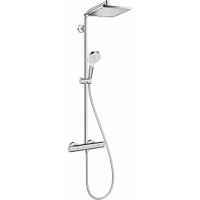 ✔️Душевая система Hansgrohe Crometta Е 240 1jet Showerpipe 27271000 купить за 263 000 тенге в Казахстане г. Астане, Алмате, Караганде