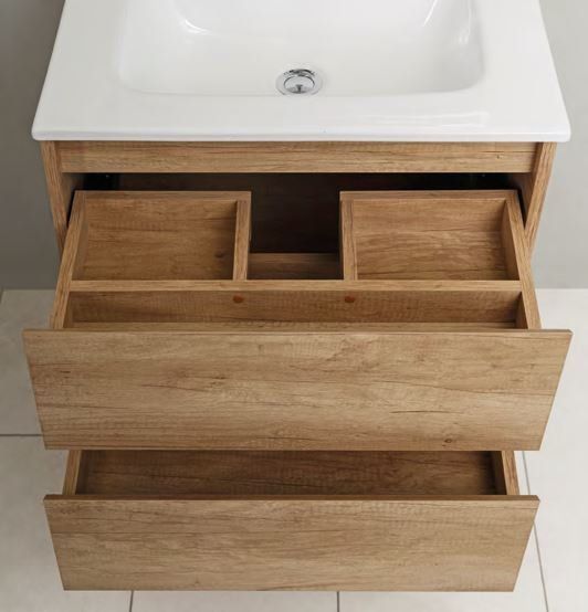 ✔️Тумба с раковиной подвесная BelBagno KRAFT KRAFT-600-2C-SO-RNN купить за 174 200 тенге в Казахстане г. Астане, Алмате, Караганде