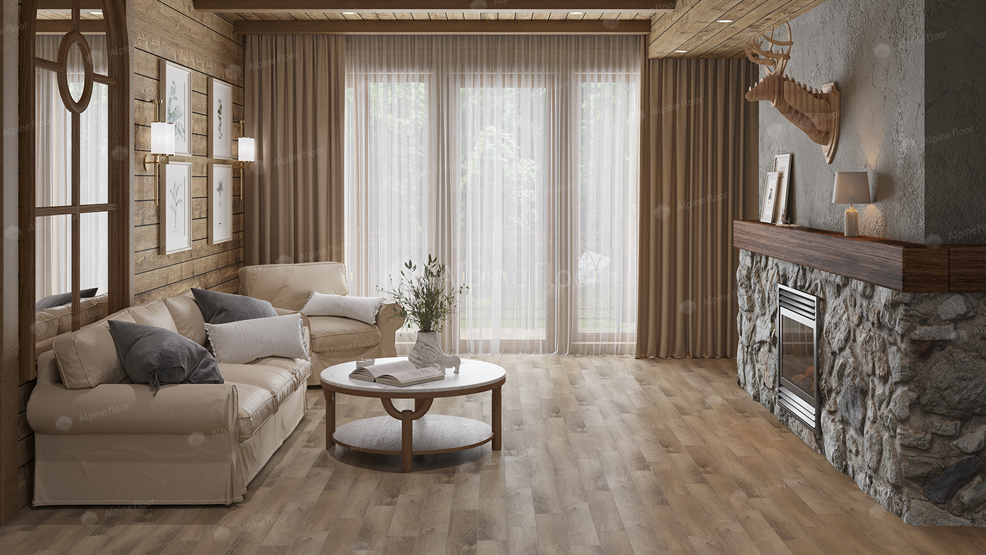 ✔️Виниловый пол Alpine Floor PARQUET LIGHT ECO 13-17 Дуб Синистра купить за 15 300 тенге в Казахстане г. Астане, Алмате, Караганде