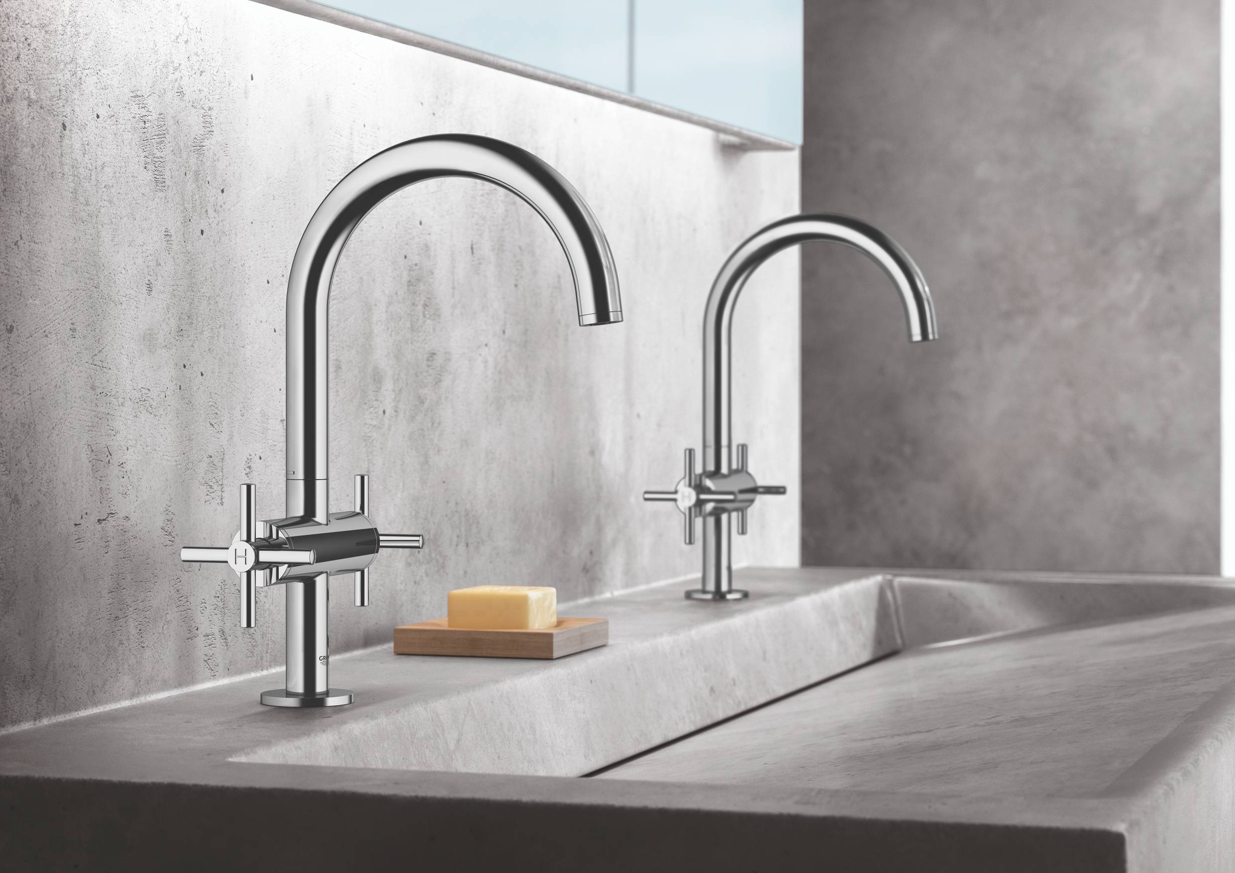 ✔️Смеситель для раковины Grohe Atrio New 21019003 купить за 267 000 тенге в Казахстане г. Астане, Алмате, Караганде