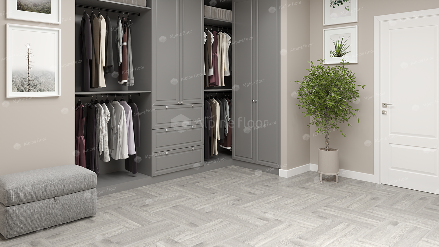 ✔️Виниловый пол Alpine Floor PARQUET LIGHT ECO 13-21 Дуб Полис купить за 15 300 тенге в Казахстане г. Астане, Алмате, Караганде