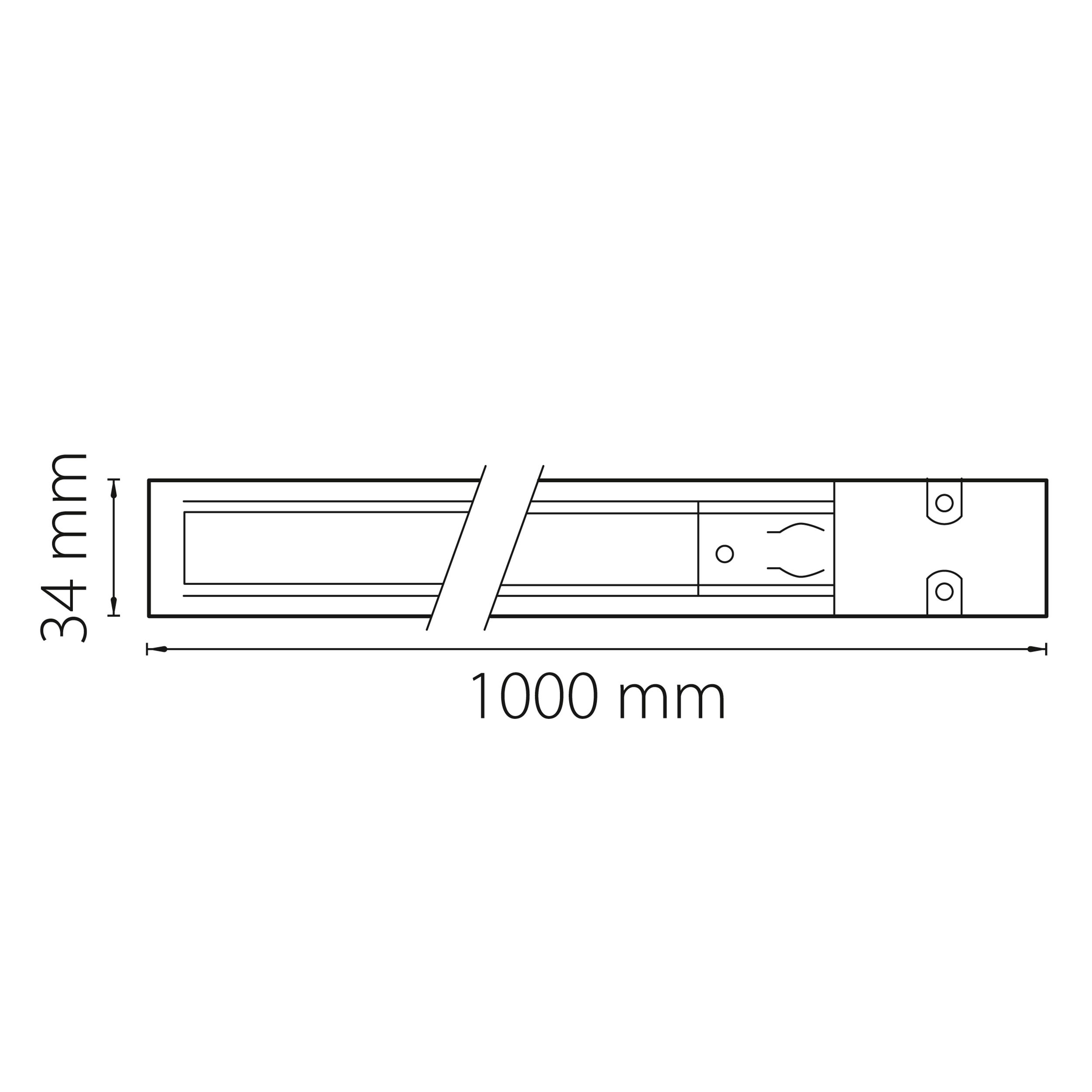 ✔️Шинопровод четырехконтактный трехфазный 1 метр Lightstar Barra 504018 купить за 10 100 тенге в Казахстане г. Астане, Алмате, Караганде