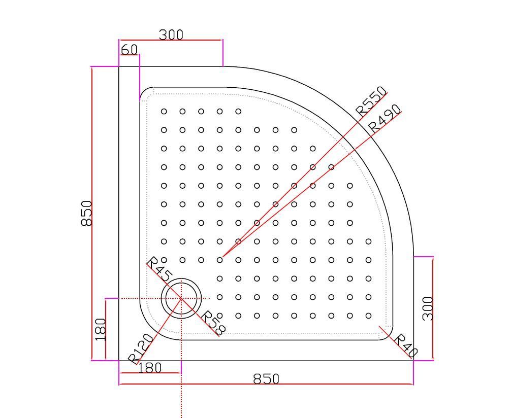 ✔️Поддон акриловый Cezares TRAY-A-R-80-550-15-W купить за 141 200 тенге в Казахстане г. Астане, Алмате, Караганде