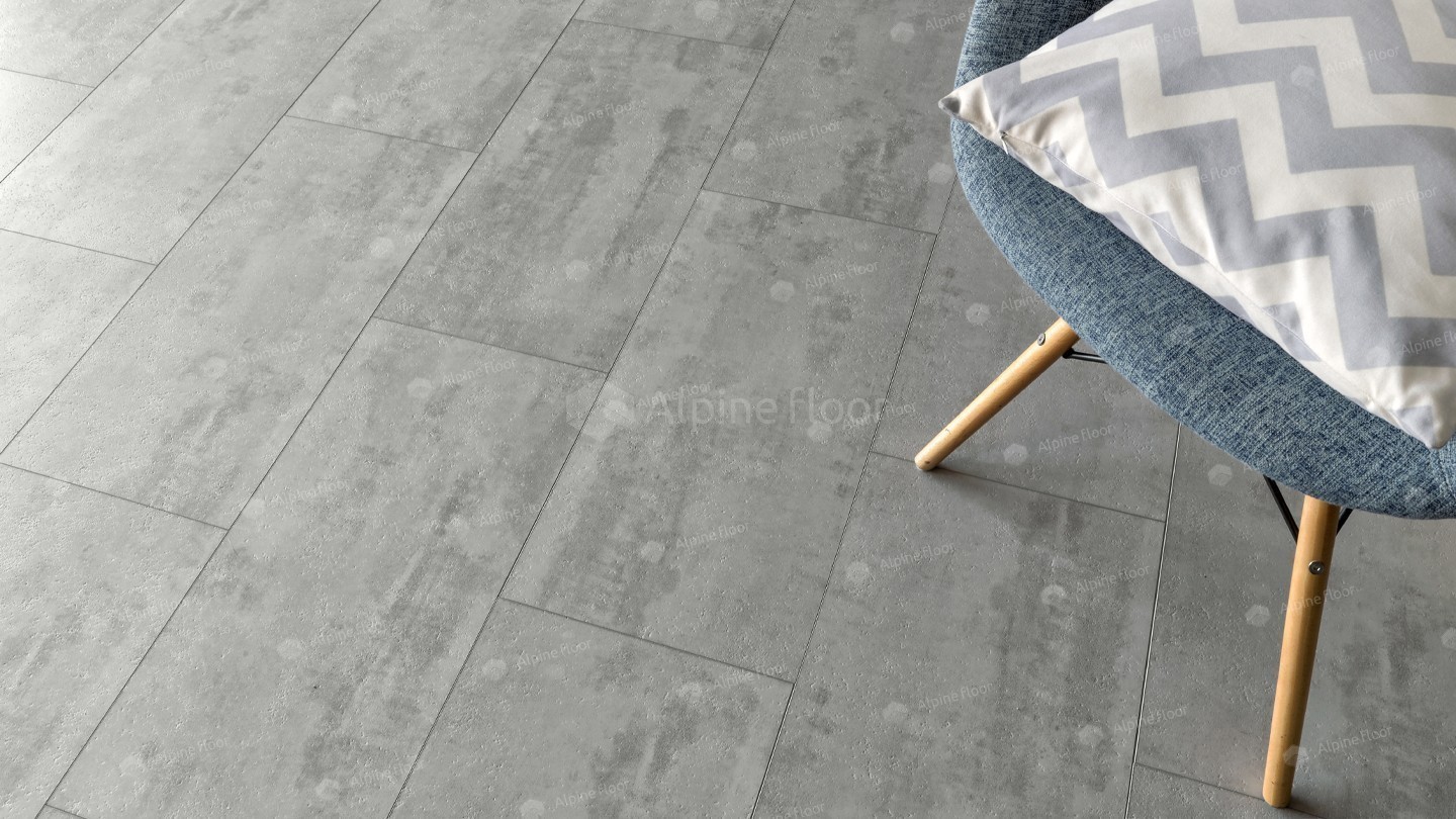 ✔️Виниловый пол Alpine Floor LIGHT STONE ЕСО 15-6 Самерсет купить за 10 200 тенге в Казахстане г. Астане, Алмате, Караганде