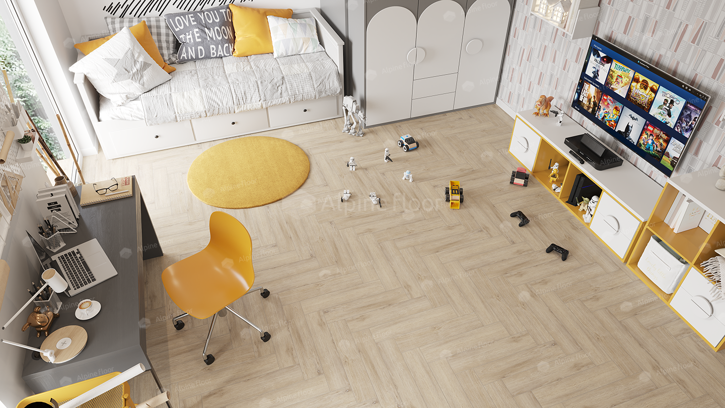 ✔️Виниловый пол Alpine Floor PARQUET LIGHT ECO 13-20 Дуб Медия купить за 15 300 тенге в Казахстане г. Астане, Алмате, Караганде