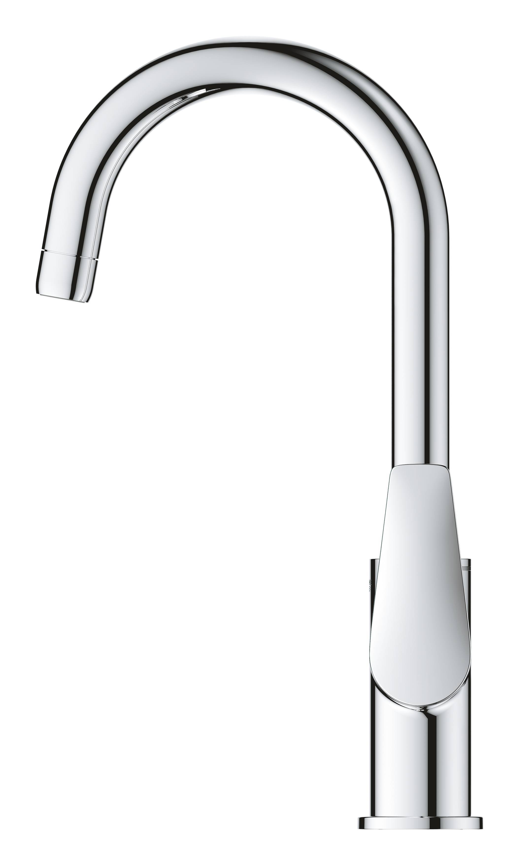 ✔️Смеситель для раковины Grohe BauEdge 23911001 хром купить за 57 400 тенге в Казахстане г. Астане, Алмате, Караганде