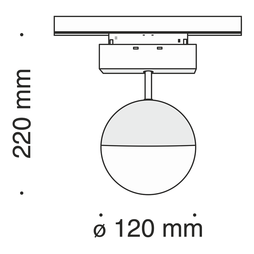 ✔️Трековый светильник Maytoni Track lamps TR017-2-10W3K-B купить за 24 200 тенге в Казахстане г. Астане, Алмате, Караганде