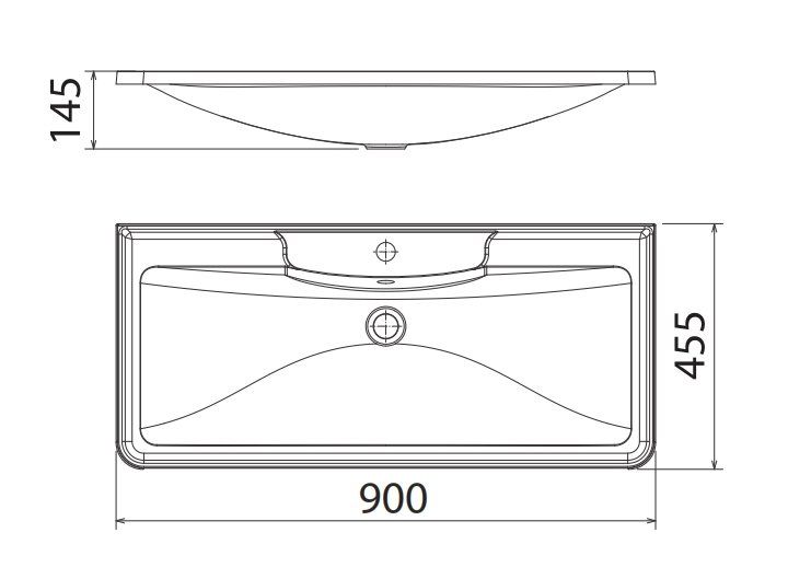 ✔️Раковина BelBagno ACQUA BB900/455-LV-MR-ALR купить за 1 тенге в Казахстане г. Астане, Алмате, Караганде