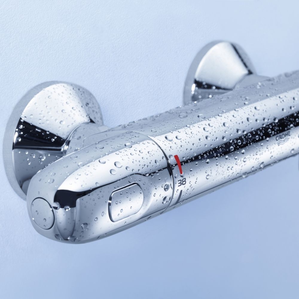 ✔️Термостатический смеситель для душа Grohe Grohtherm 1000 New 34143003 купить за 111 200 тенге в Казахстане г. Астане, Алмате, Караганде