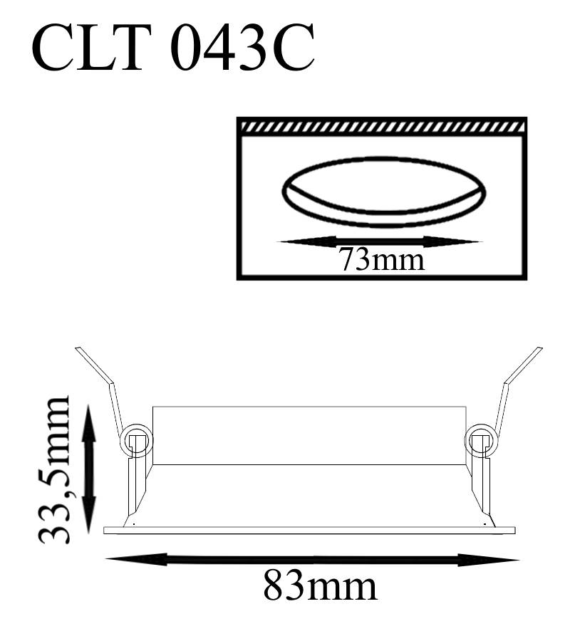 ✔️Спот Crystal Lux CLT 043C WH купить за 4 700 тенге в Казахстане г. Астане, Алмате, Караганде