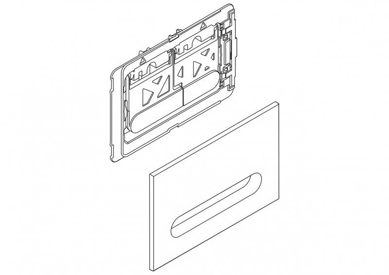 ✔️Кнопка смыва BelBagno MARMI BB005-PR-CHROME купить за 32 100 тенге в Казахстане г. Астане, Алмате, Караганде