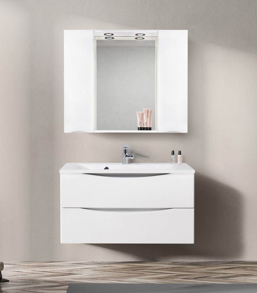 ✔️Зеркальный шкаф BelBagno MARINO MARINO-SPC-1000/750-2A-BL-P купить за 143 900 тенге в Казахстане г. Астане, Алмате, Караганде