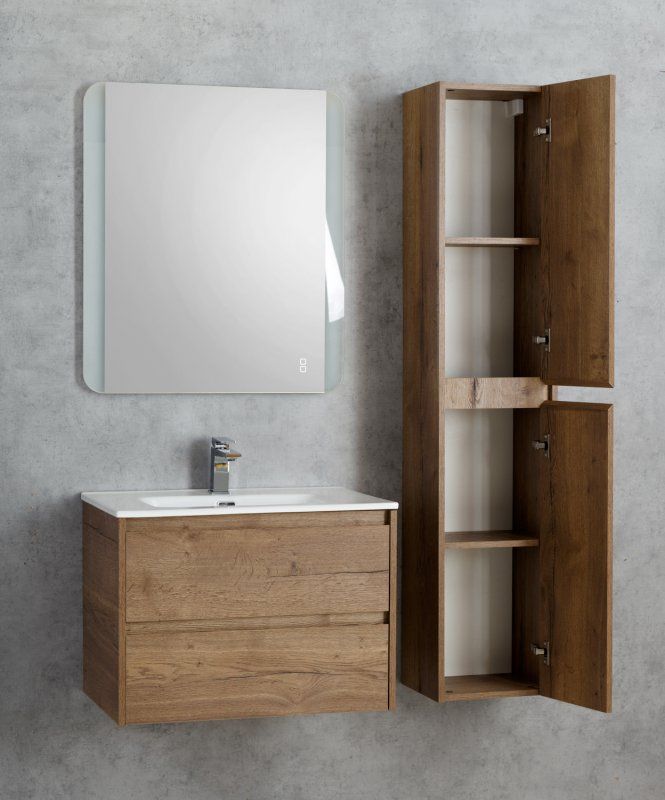 ✔️Тумба с раковиной подвесная BelBagno KRAFT KRAFT-600-2C-SO-RT купить за 191 200 тенге в Казахстане г. Астане, Алмате, Караганде