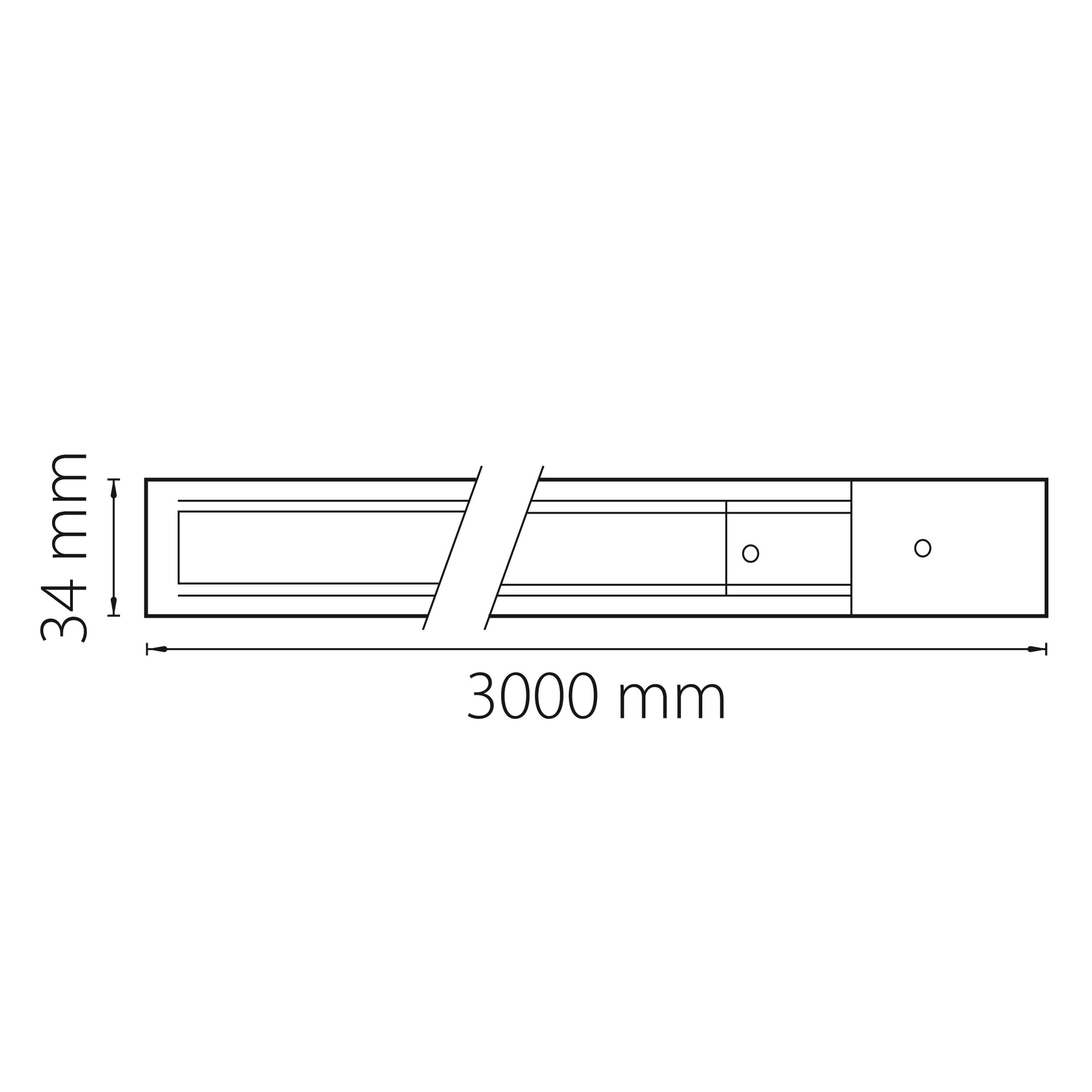 ✔️Шинопровод двухконтактный однофазный накладной 3 метра Lightstar Barra 502039 купить за 23 300 тенге в Казахстане г. Астане, Алмате, Караганде