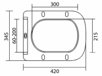 ✔️Сидение для унитаза BB3103/3106SC купить за 17 100 тенге в Казахстане г. Астане, Алмате, Караганде