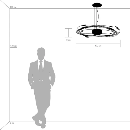 ✔️Люстра Lightstar Ovale 784346 купить за 62 400 тенге в Казахстане г. Астане, Алмате, Караганде
