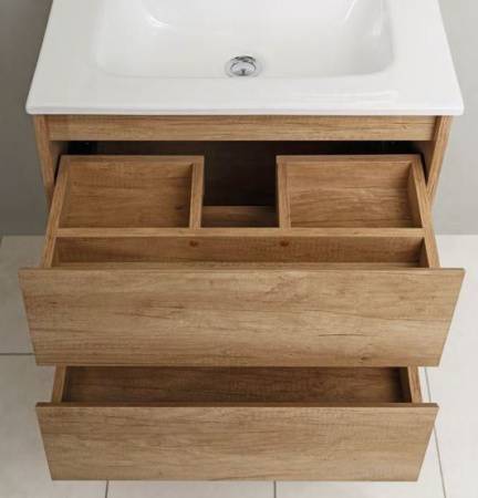 ✔️Тумба с раковиной подвесная BelBagno KRAFT KRAFT-600-2C-SO-RNN купить за 174 200 тенге в Казахстане г. Астане, Алмате, Караганде
