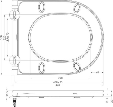 ✔️Сиденье быстросъемное BelBagno Amanda BB870SC купить за 22 900 тенге в Казахстане г. Астане, Алмате, Караганде