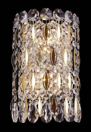 ✔️Бра Crystal Lux LIRICA AP2 CHROME/GOLD-TRANSPARENT купить за 70 600 тенге в Казахстане г. Астане, Алмате, Караганде