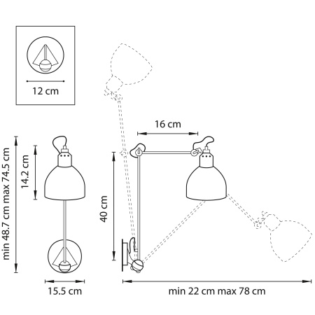 ✔️Бра Lightstar Loft 765616 купить за 103 000 тенге в Казахстане г. Астане, Алмате, Караганде