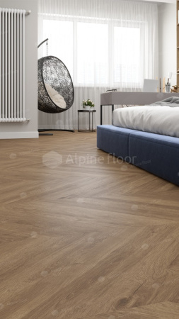 ✔️Виниловый пол Alpine Floor EASY LINE ЕСО 3-25 Французская Ёлочка купить за 11 300 тенге в Казахстане г. Астане, Алмате, Караганде