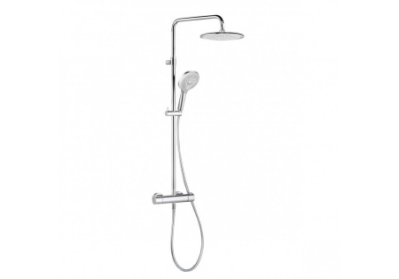 ✔️Душевая стойка Kludi Freshline dual shower system 6709205-00 купить за 413 300 тенге в Казахстане г. Астане, Алмате, Караганде