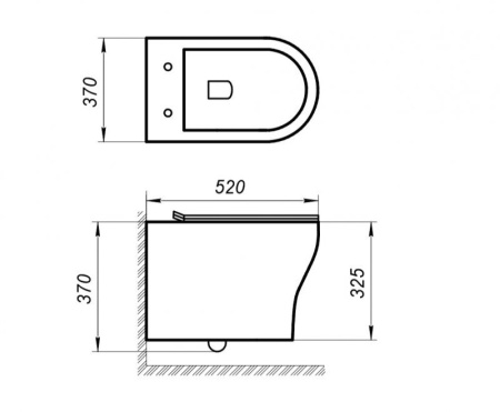 ✔️Подвесной унитаз BelBagno Acqua BB340CHR купить за 111 500 тенге в Казахстане г. Астане, Алмате, Караганде