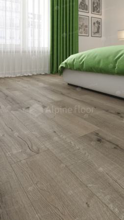 ✔️Виниловый пол Alpine Floor REAL WOOD ЕСО 2-4 Дуб Verdan купить за 17 500 тенге в Казахстане г. Астане, Алмате, Караганде