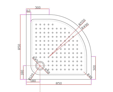 ✔️Поддон акриловый Cezares TRAY-A-R-80-550-15-W купить за 141 200 тенге в Казахстане г. Астане, Алмате, Караганде