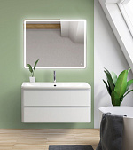 Тумба с раковиной подвесная BelBagno ALBANO ALBANO-900-2C-SO-BL