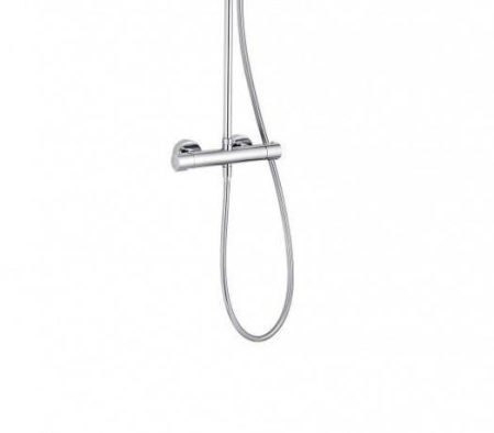 ✔️Душевая стойка Kludi Logo Dual Shower System 6809405-00 с термостатом купить за 266 300 тенге в Казахстане г. Астане, Алмате, Караганде