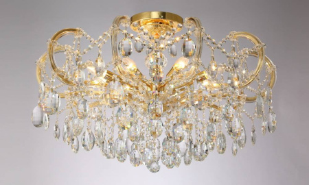 ✔️Люстра Crystal Lux HOLLYWOOD SP-PL8 GOLD D800 купить за 256 400 тенге в Казахстане г. Астане, Алмате, Караганде