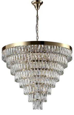 ✔️Люстра Crystal Lux ABIGAIL SP22 D820 GOLD/TRANSPARENT купить за 550 000 тенге в Казахстане г. Астане, Алмате, Караганде