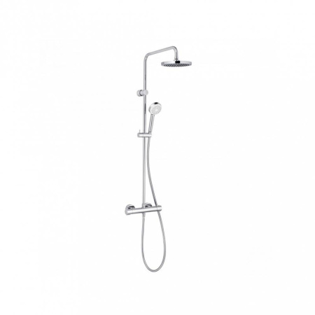 ✔️Душевая стойка Kludi Logo Dual Shower System 6809405-00 с термостатом купить за 266 300 тенге в Казахстане г. Астане, Алмате, Караганде