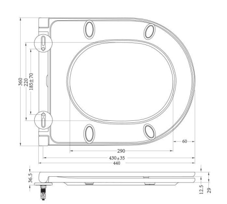 ✔️Сиденье быстросъемное BelBagno Sfera-R BB870SC купить за 22 900 тенге в Казахстане г. Астане, Алмате, Караганде