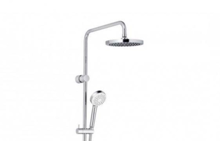 ✔️Душевая стойка Kludi Logo Dual Shower System 6809405-00 с термостатом купить за 266 300 тенге в Казахстане г. Астане, Алмате, Караганде