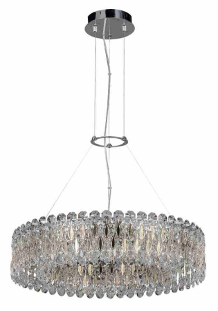 ✔️Подвесной светильник Crystal Lux LIRICA SP10 D610 CHROME/GOLD-TRANSPARENT купить за 364 300 тенге в Казахстане г. Астане, Алмате, Караганде