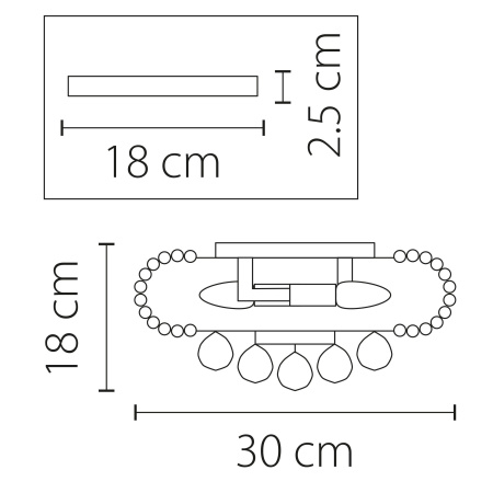 ✔️Люстра Osgona Monile 704032 купить за 159 300 тенге в Казахстане г. Астане, Алмате, Караганде