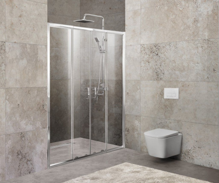 ✔️Душевая дверь в нишу BelBagno Unique UNIQUE-BF-2-150/180-P-Cr купить за 232 900 тенге в Казахстане г. Астане, Алмате, Караганде