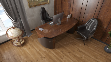 ✔️Виниловый пол Alpine Floor REAL WOOD ЕСО 2-1 Дуб Royal купить за 17 500 тенге в Казахстане г. Астане, Алмате, Караганде