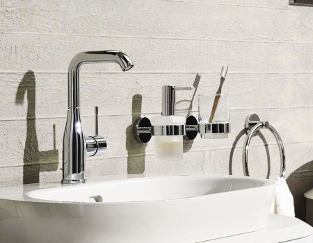 ✔️Смеситель для раковины Grohe Essence+ 32628001 купить за 109 500 тенге в Казахстане г. Астане, Алмате, Караганде