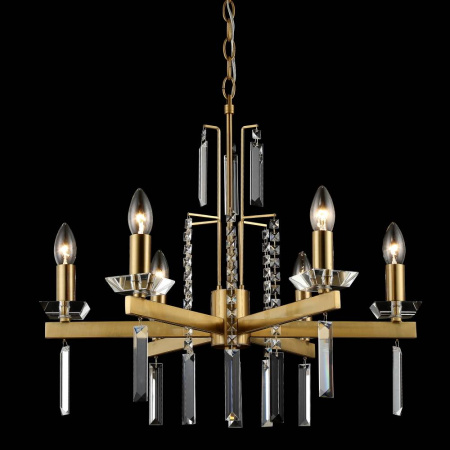 ✔️Люстра Crystal Lux MARRON SP6 BRASS купить за 134 100 тенге в Казахстане г. Астане, Алмате, Караганде