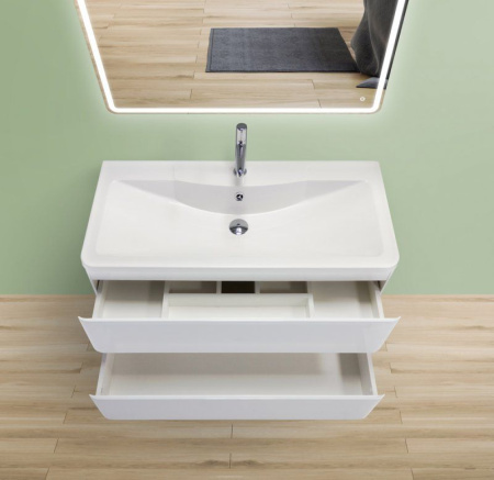 ✔️Тумба с раковиной подвесная BelBagno ALBANO ALBANO-1000-2C-SO-BL купить за 272 800 тенге в Казахстане г. Астане, Алмате, Караганде