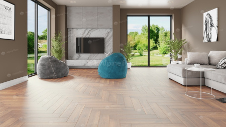 ✔️Виниловый пол Alpine Floor PARQUET LIGHT ЕСО 13-2 Дуб Royal купить за 15 300 тенге в Казахстане г. Астане, Алмате, Караганде