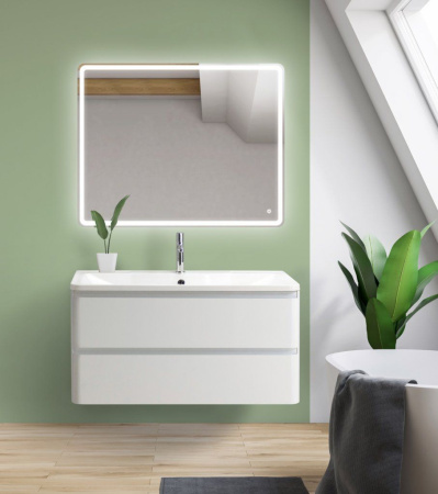 ✔️Тумба с раковиной подвесная BelBagno ALBANO ALBANO-1000-2C-SO-BL купить за 272 800 тенге в Казахстане г. Астане, Алмате, Караганде