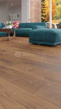 ✔️Виниловый пол Alpine Floor PREMIUM XL ЕСО 7-7 Дуб насыщенный купить за 23 500 тенге в Казахстане г. Астане, Алмате, Караганде