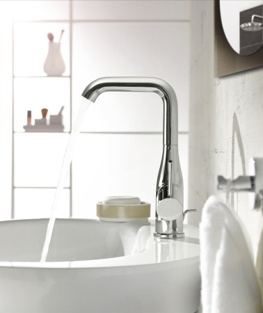 ✔️Смеситель для раковины Grohe Essence+ 32628001 купить за 109 500 тенге в Казахстане г. Астане, Алмате, Караганде