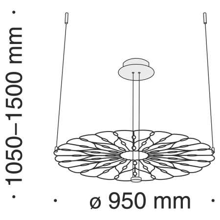 ✔️Подвесной светильник Maytoni Volare MOD037PL-L48B купить за 406 500 тенге в Казахстане г. Астане, Алмате, Караганде